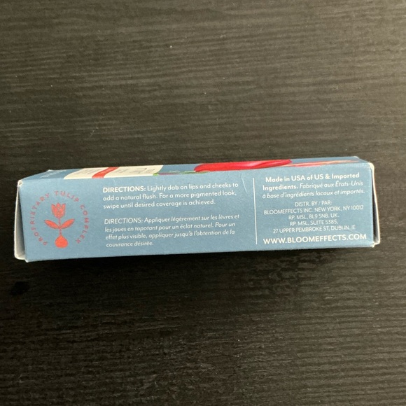 NEW IN BOX Tulip Tint Crispa Coral Lip and Cheek Balm - Picture 5 of 7